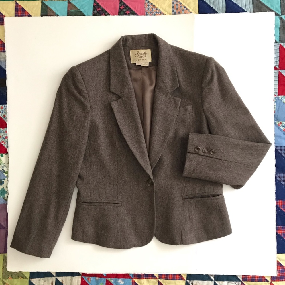 Vintage Saville Wool Blazer